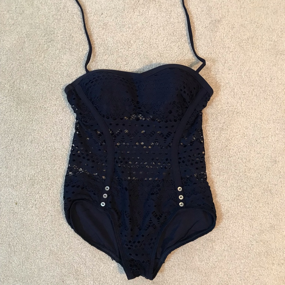 One-Piece Crochet Swimsuit